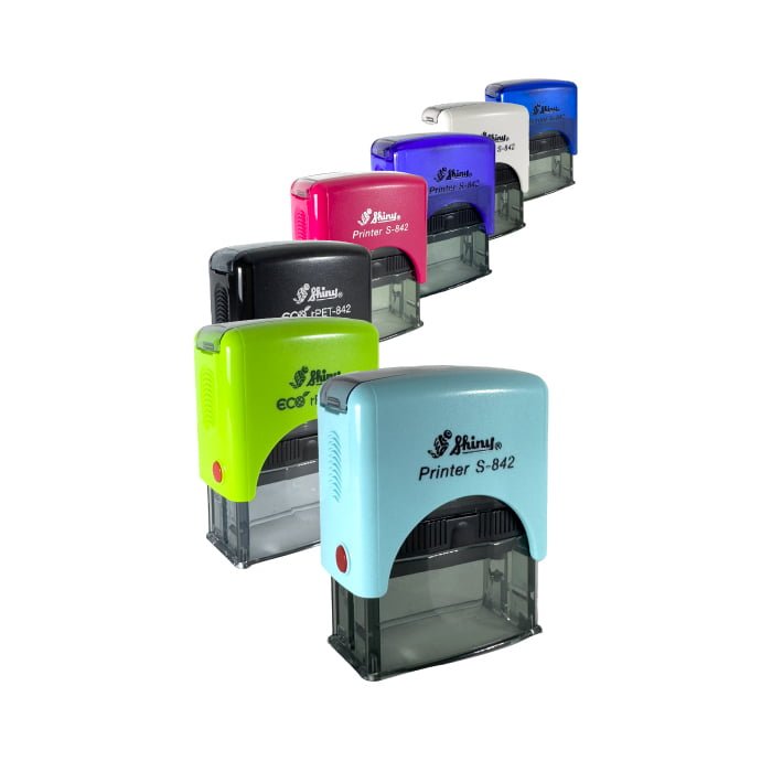 Sello Shiny S-842 personalizado 38x14mm