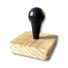 Sello de madera cuadrado personalizado, crea tu propio sello