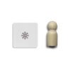 Mini Sello:Copo de Nieve