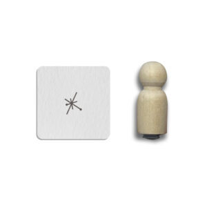 Mini Sello:Estrella Linea