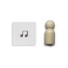 Mini Sello: Nota Musical