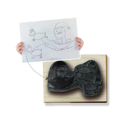DibujoMadera Transformamos tus dibujos en un sello