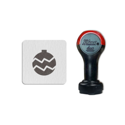 Mini Sello: Bola de navidad