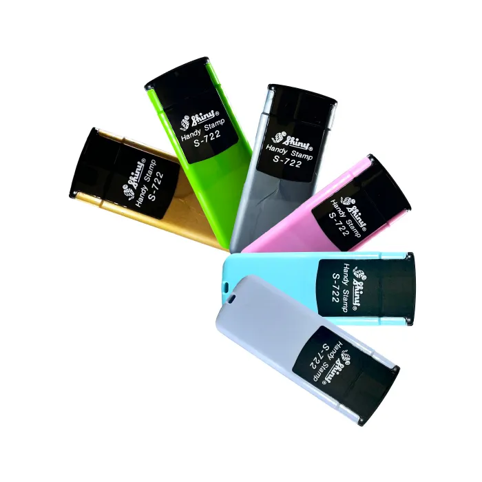 Exywork-S-722 Sello Shiny S-722 personalizado 38x14mm