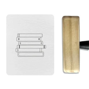Sello: Pila de Libros